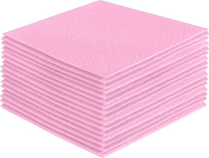 Acrylic Felt Craft Sheet Packs | Baby Pink A45 - FabricLA.com