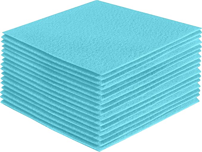 Acrylic Felt Craft Sheet Packs | Baby Blue - FabricLA.com