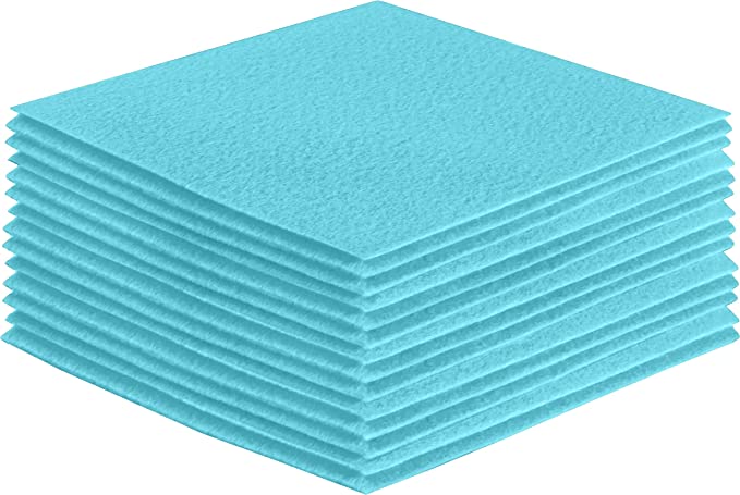 Acrylic Felt Craft Sheet Packs | Baby Blue - FabricLA.com