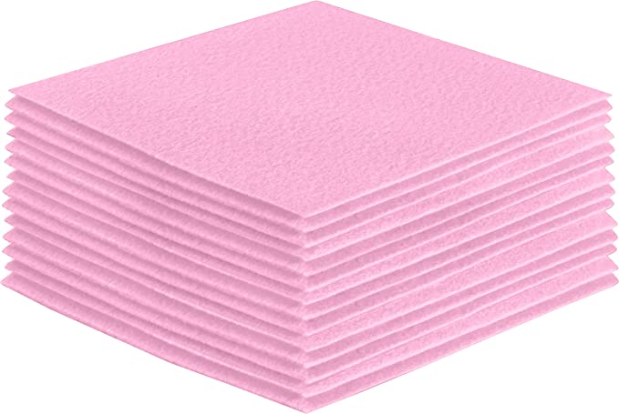 Acrylic Felt Craft Sheet Packs | Baby Pink A45 - FabricLA.com