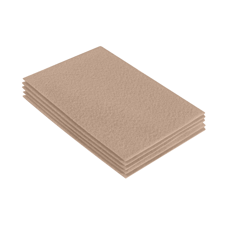 Acrylic Felt 9"X12" Sheet Packs | Sandy - FabricLA.com