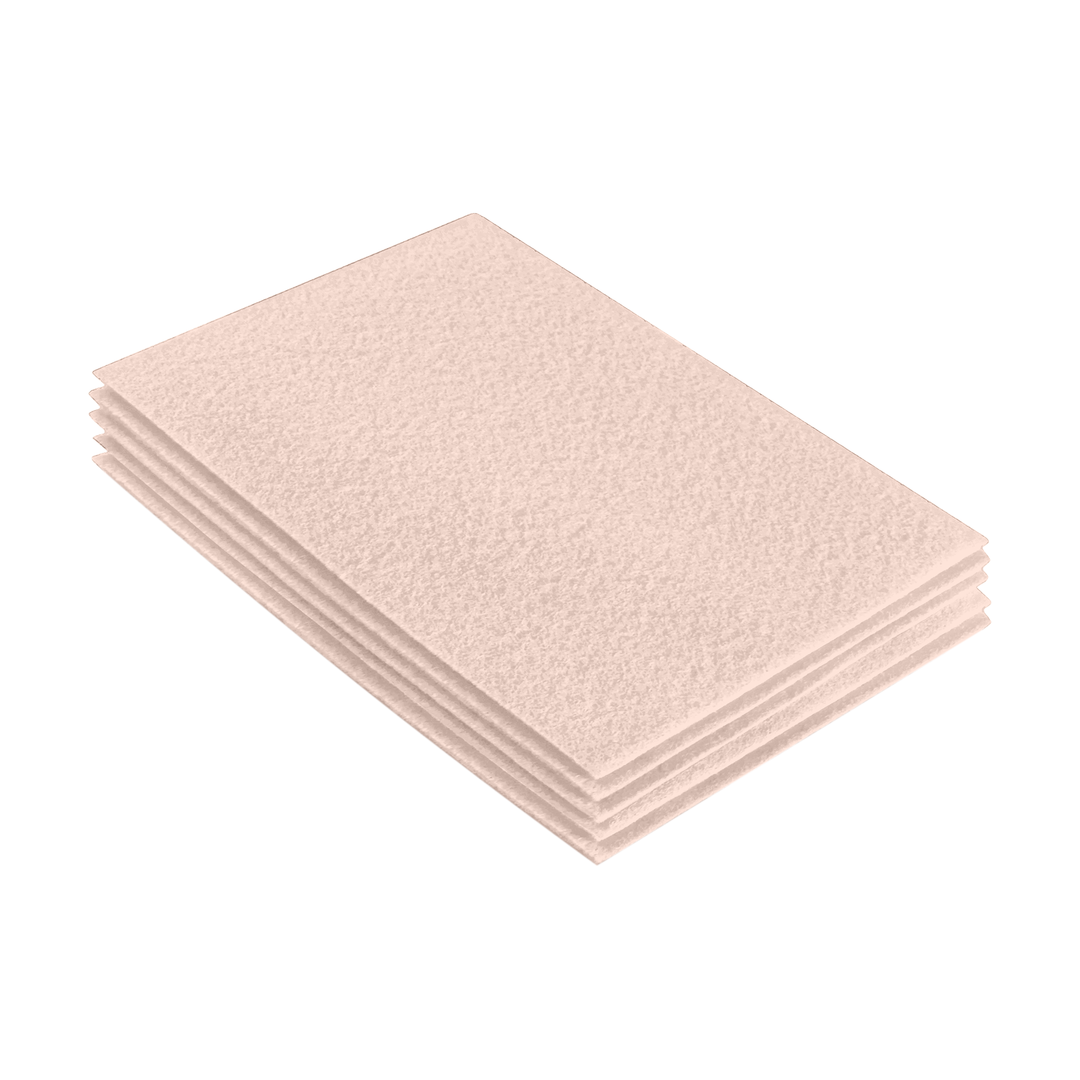 Acrylic Felt 9"X12" Sheet Packs | Sand - FabricLA.com