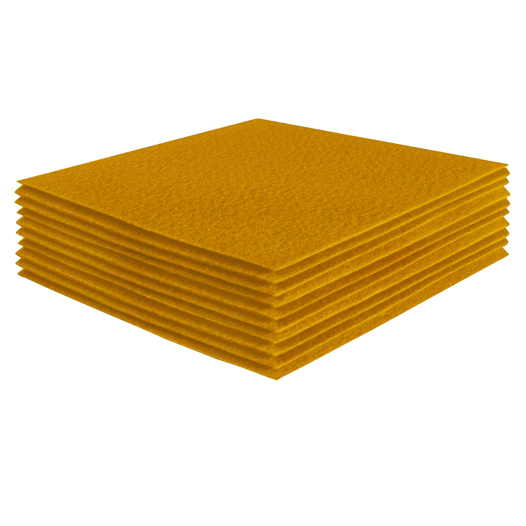 Acrylic Felt Craft Sheet Packs | Antique Gold - FabricLA.com