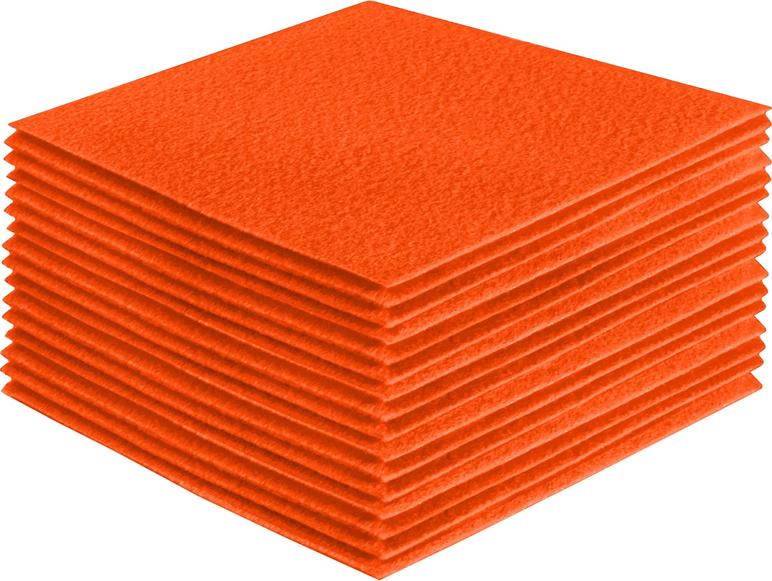 Acrylic Felt Craft Sheet Packs | Light Orange - FabricLA.com