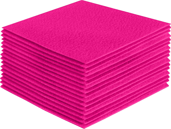 Acrylic Felt Craft Sheet Packs | Neon Pink - FabricLA.com