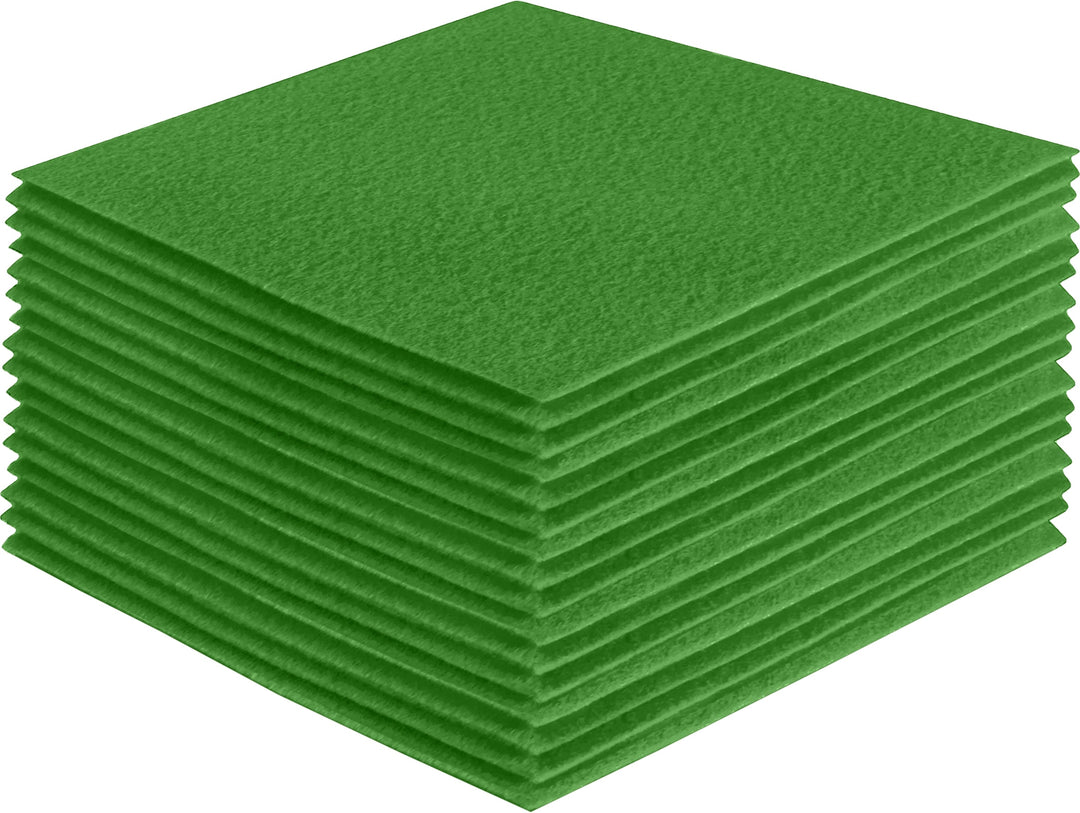 Acrylic Felt Craft Sheet Packs | Green - FabricLA.com