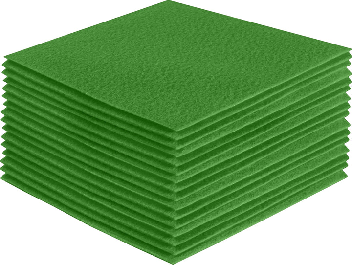 Acrylic Felt Craft Sheet Packs | Green - FabricLA.com