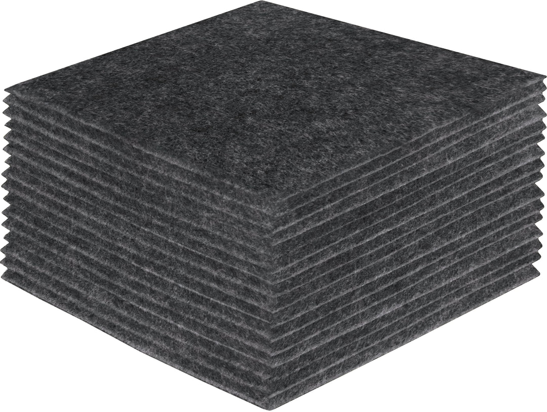 Acrylic Felt Craft Sheet Packs | Charcoal - FabricLA.com
