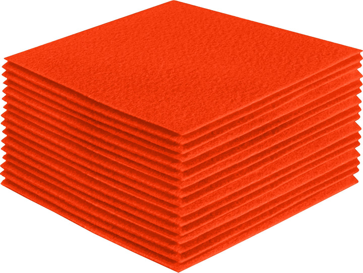 Acrylic Felt Craft Sheet Packs | Neon Orange - FabricLA.com