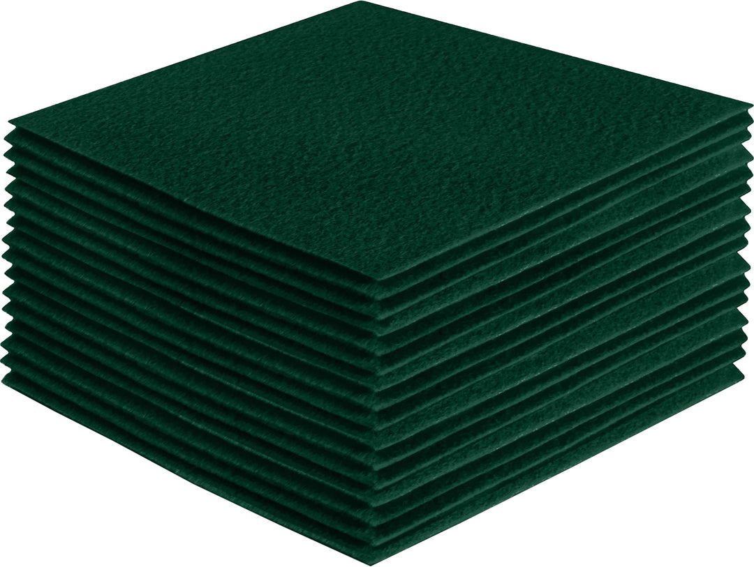 Acrylic Felt Craft Sheet Packs | Hunter Green A40 - FabricLA.com