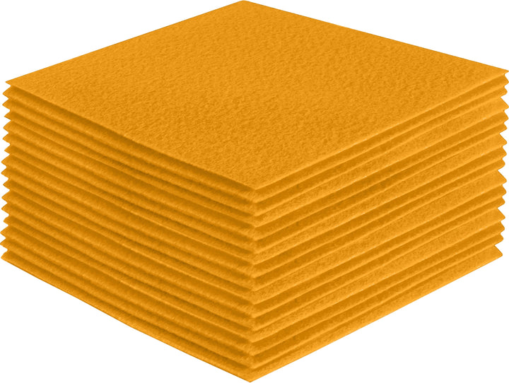 Acrylic Felt Craft Sheet Packs | Gold - FabricLA.com