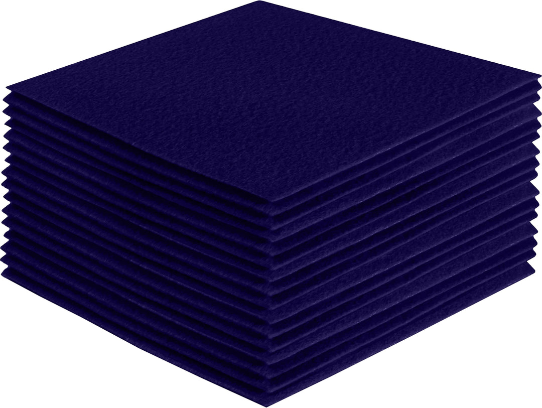 Acrylic Felt Craft Sheet Packs | Navy Blue A51 - FabricLA.com