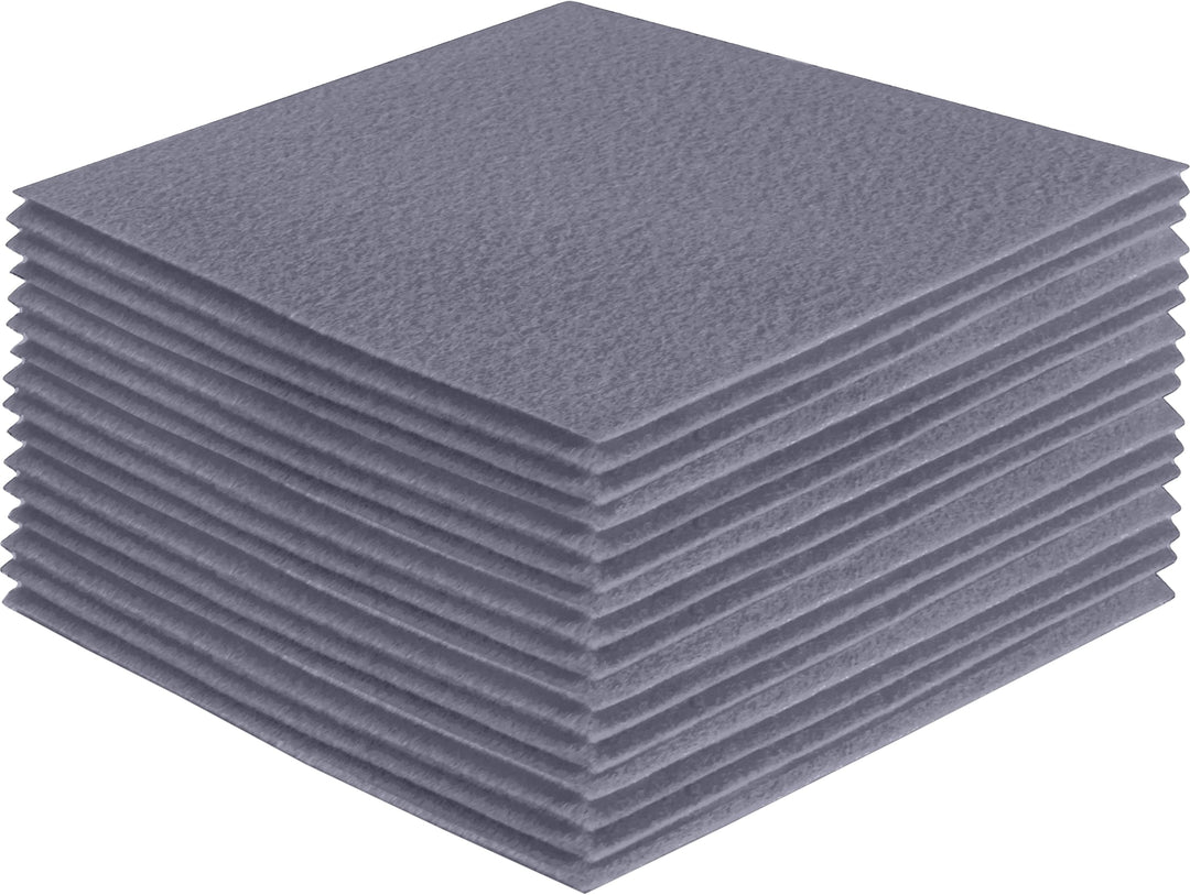Acrylic Felt Craft Sheet Packs | Gray - FabricLA.com