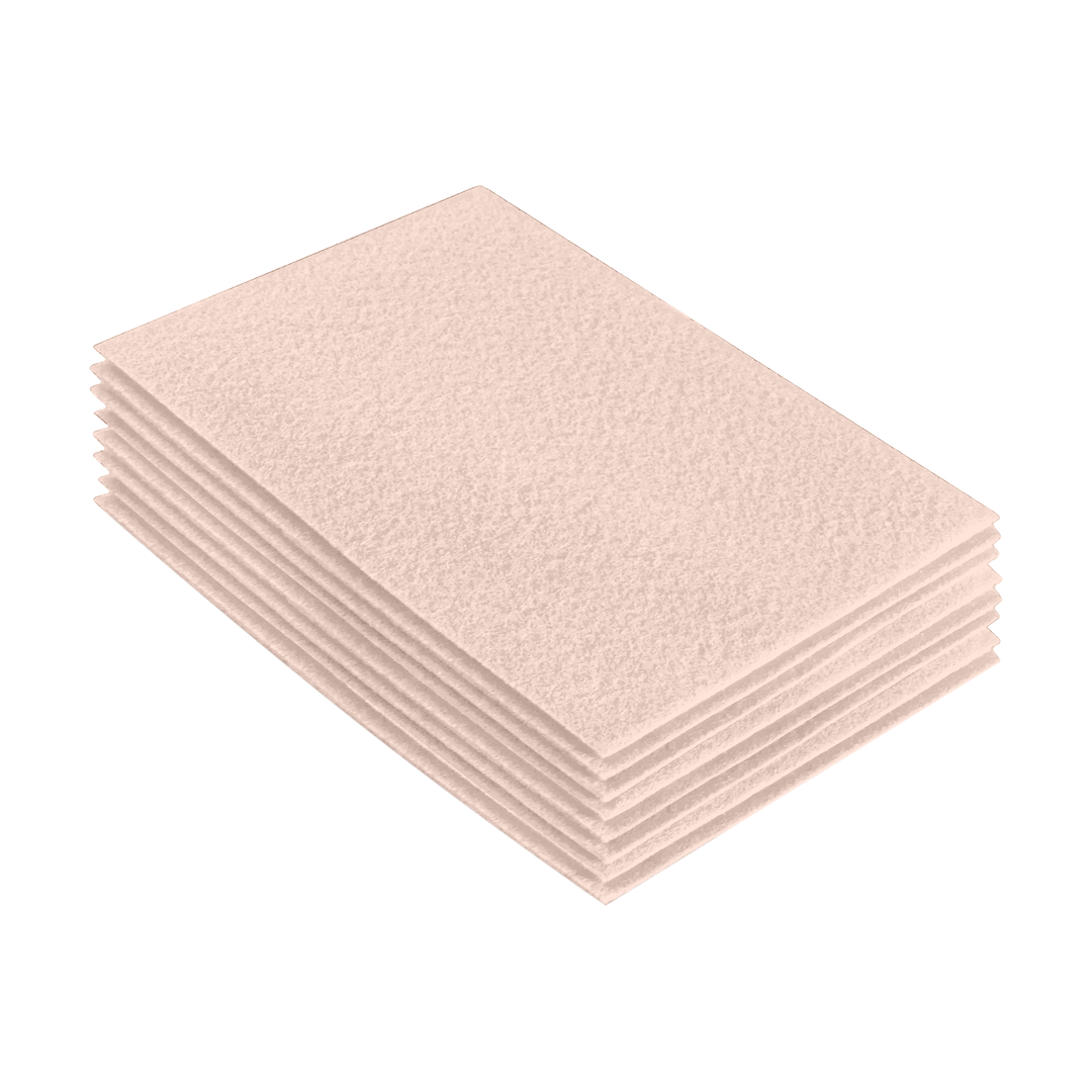 Acrylic Felt 9"X12" Sheet Packs | Sand - FabricLA.com