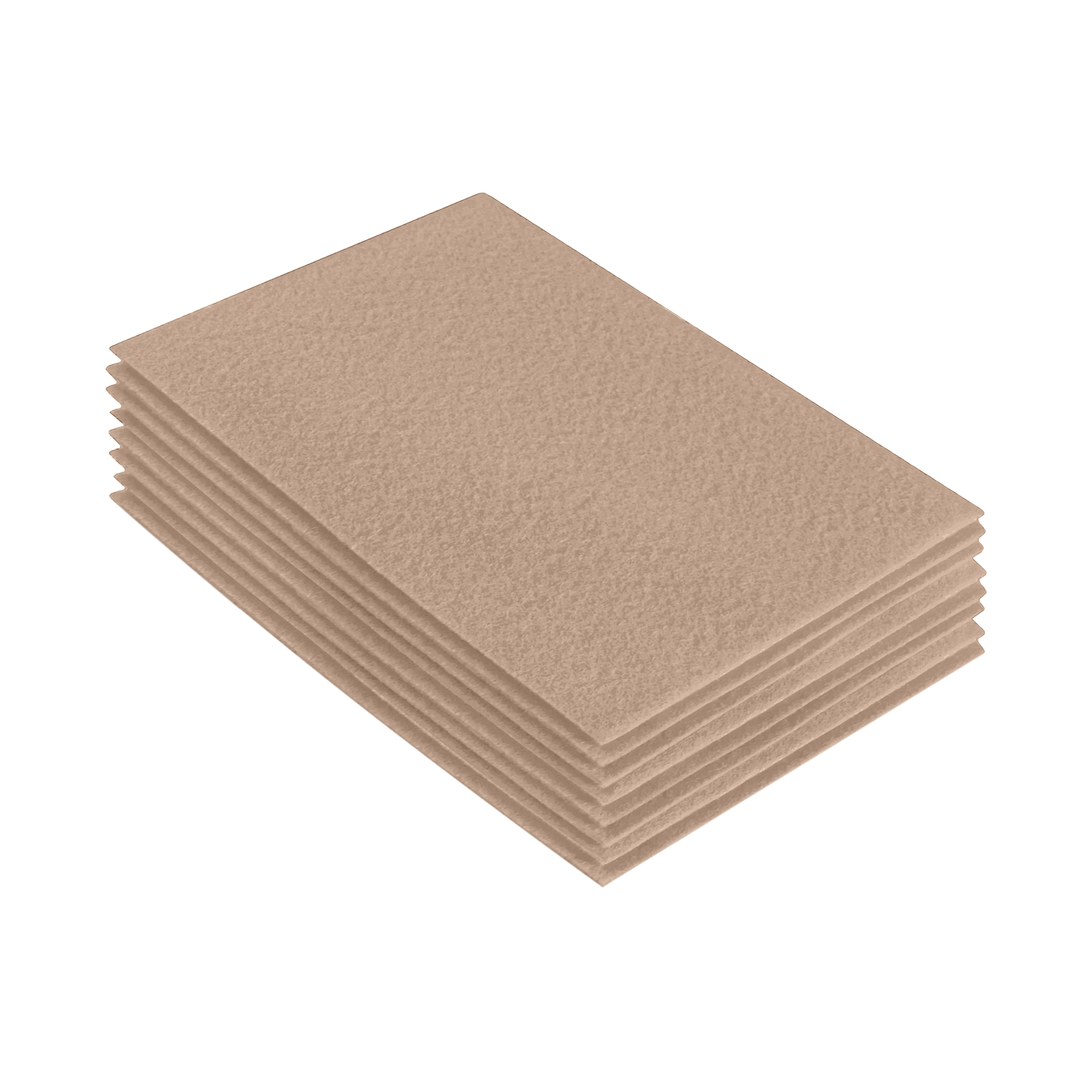 Acrylic Felt 9"X12" Sheet Packs | Sandy - FabricLA.com