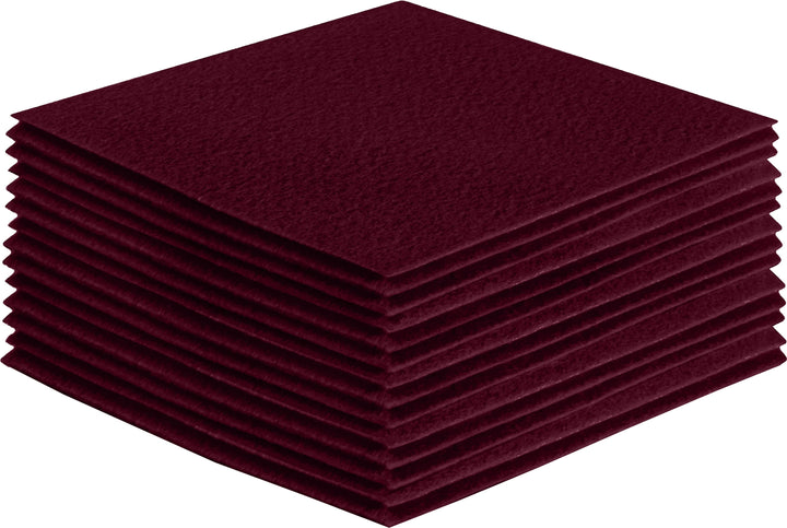 Acrylic Felt Craft Sheet Packs | Burgundy A27 - FabricLA.com