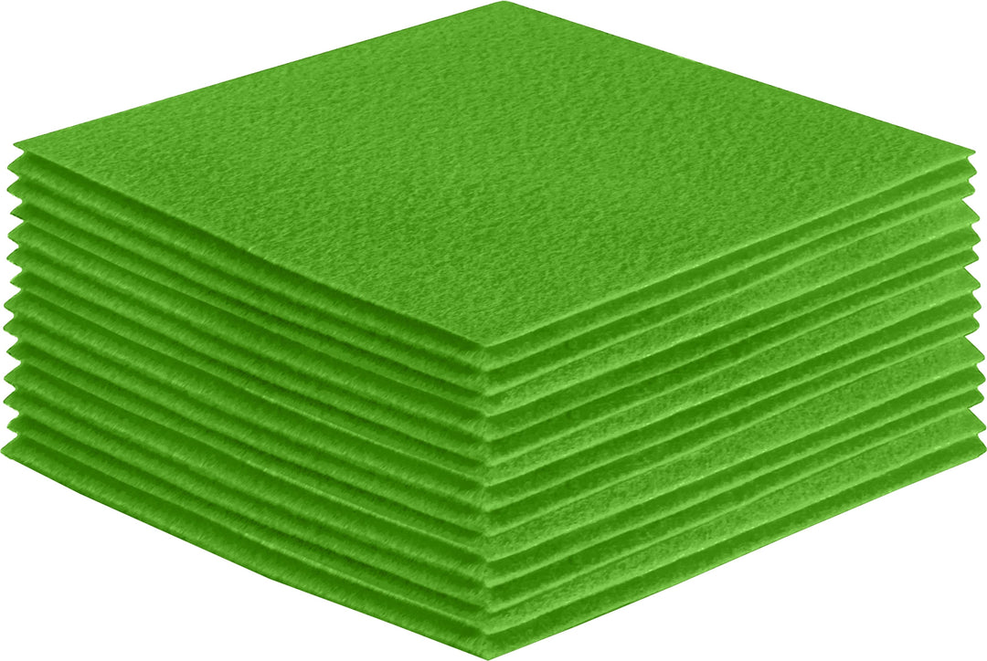 Acrylic Felt Craft Sheet Packs | Lime A18 - FabricLA.com