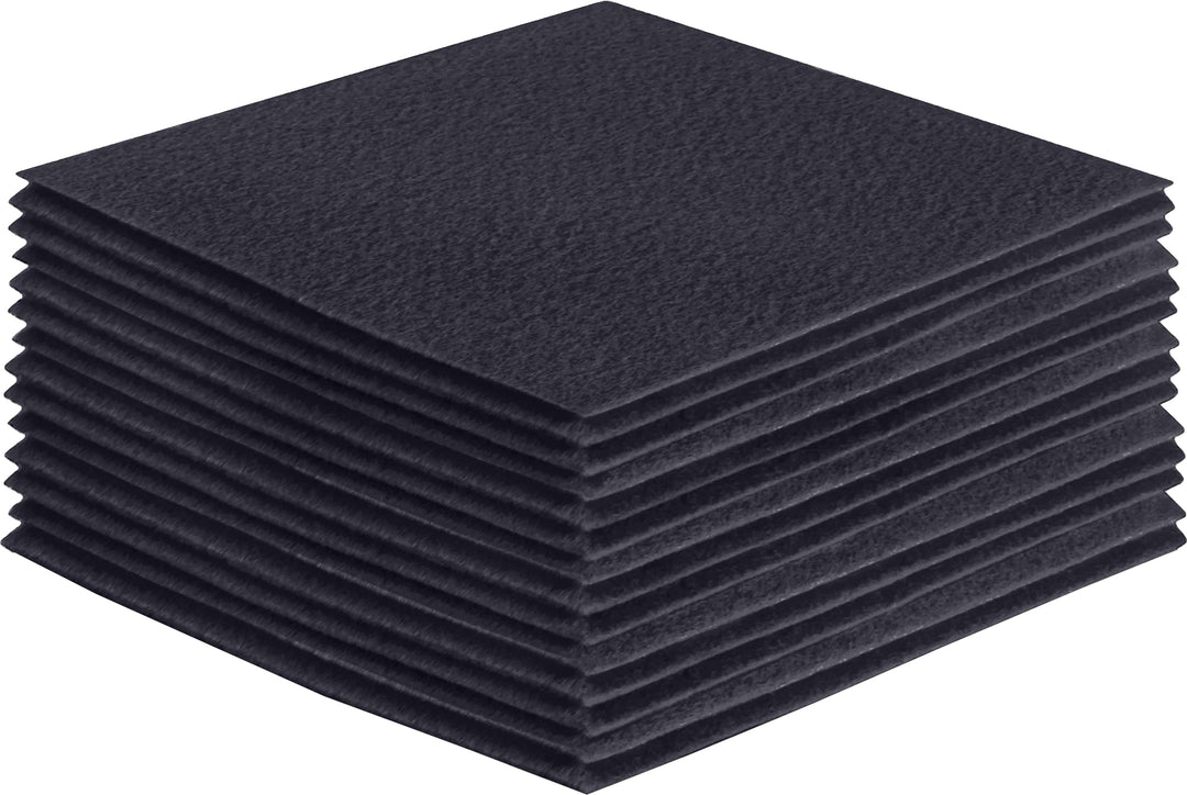Acrylic Felt Craft Sheet Packs | Dark Gray - FabricLA.com
