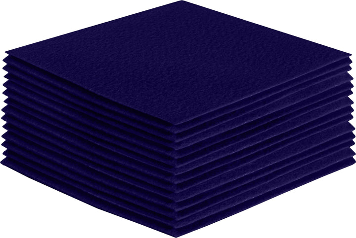 Acrylic Felt Craft Sheet Packs | Navy Blue A51 - FabricLA.com