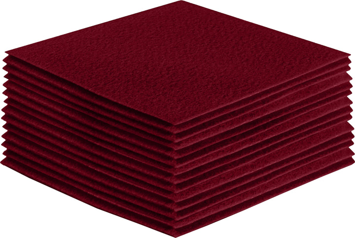 Acrylic Felt Craft Sheet Packs | Dark Red - FabricLA.com