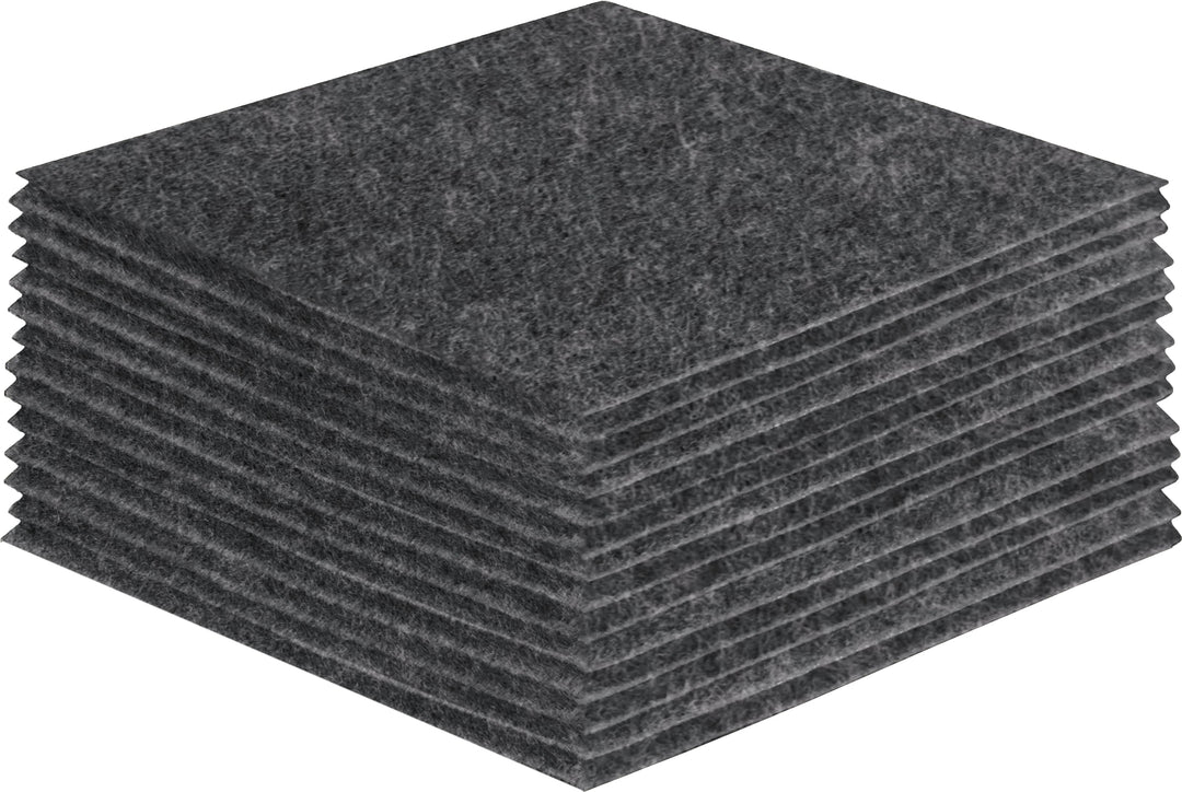 Acrylic Felt Craft Sheet Packs | Charcoal - FabricLA.com