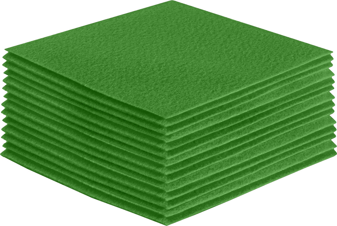 Acrylic Felt Craft Sheet Packs | Green - FabricLA.com