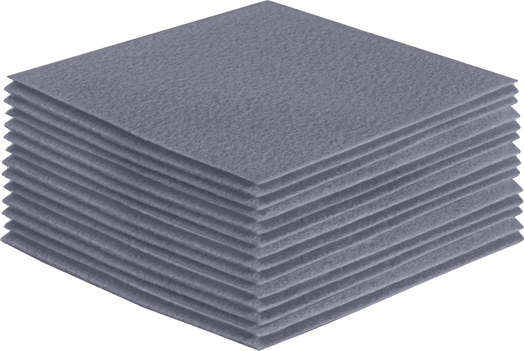 Acrylic Felt Craft Sheet Packs | Gray - FabricLA.com