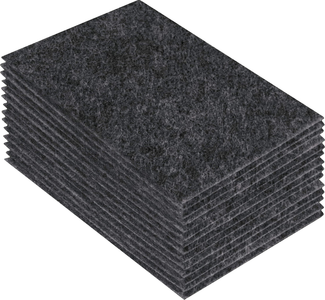 Acrylic Felt Craft Sheet Packs | Charcoal - FabricLA.com