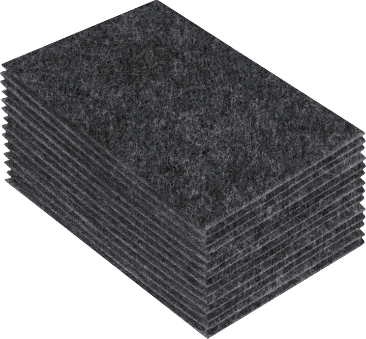 Acrylic Felt Craft Sheet Packs | Charcoal - FabricLA.com