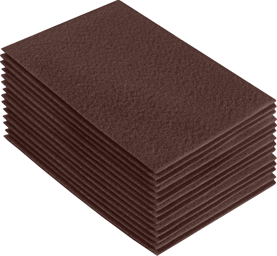 Acrylic Felt Craft Sheet Packs | Light Brown - FabricLA.com