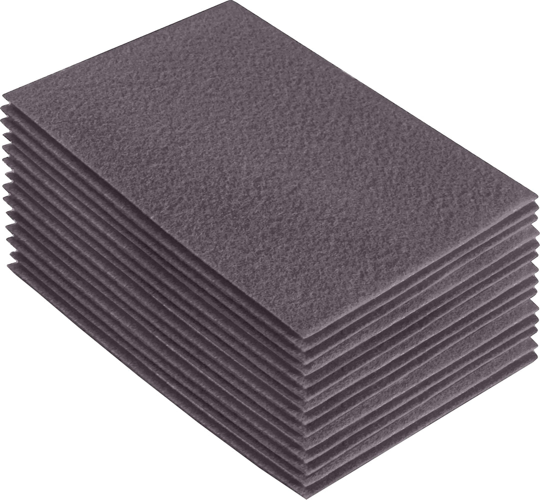 Acrylic Felt Craft Sheet Packs | Platinum Gray - FabricLA.com