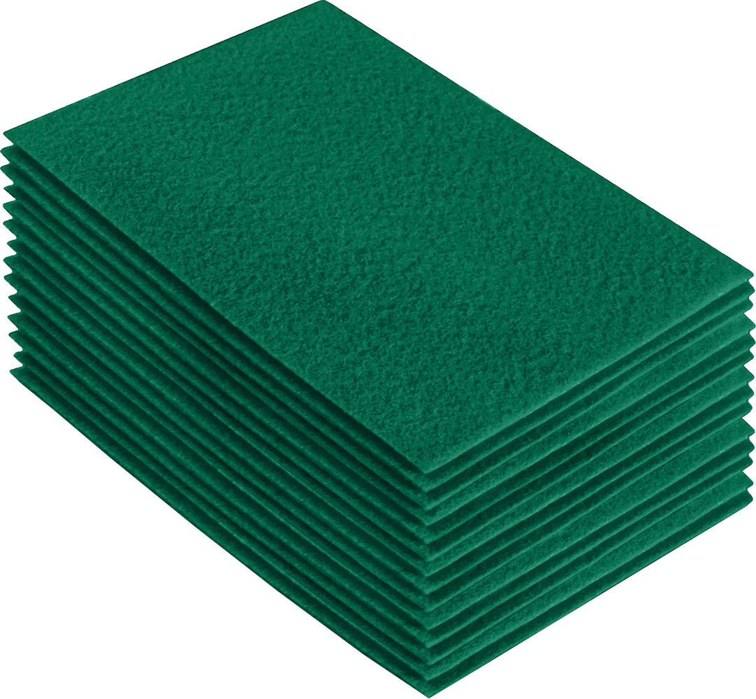 Acrylic Felt Craft Sheet Packs | Kelly Green A20 - FabricLA.com