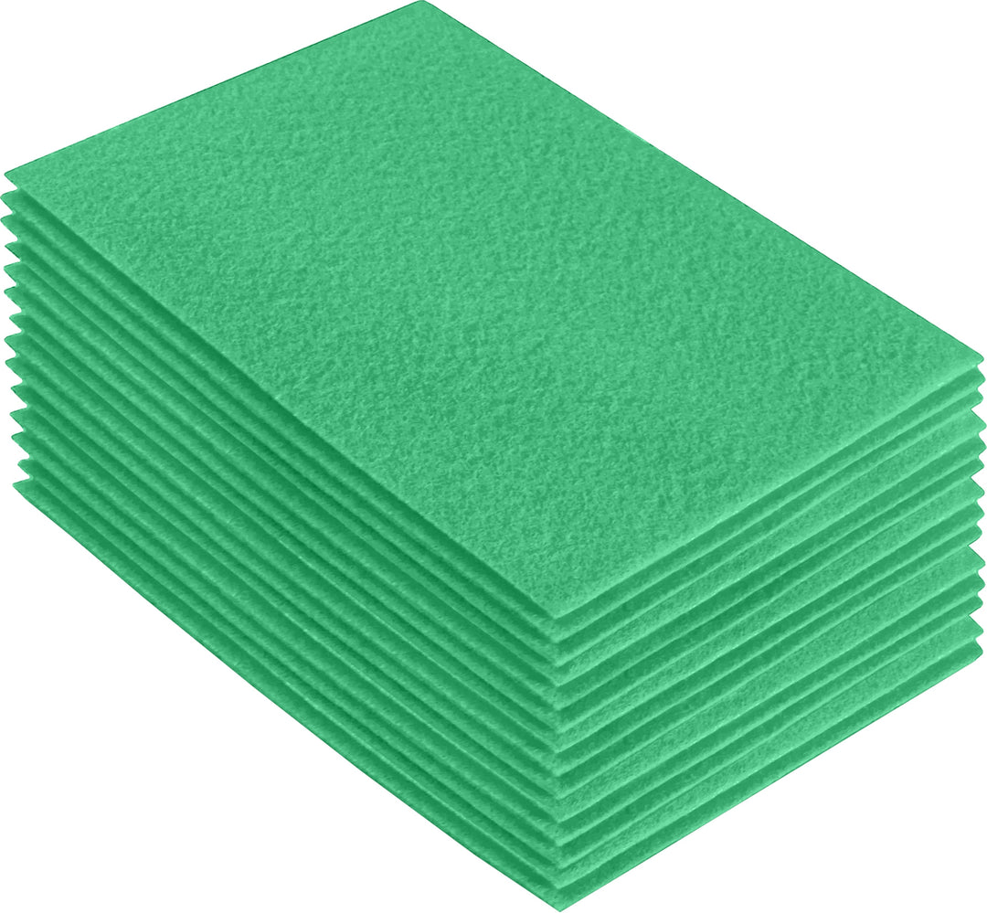 Acrylic Felt Craft Sheet Packs | Mint A17 - FabricLA.com