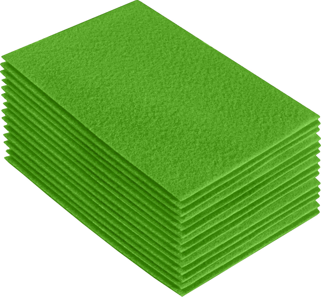 Acrylic Felt Craft Sheet Packs | Lime A18 - FabricLA.com