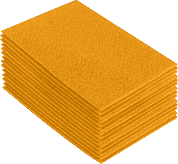 Acrylic Felt Craft Sheet Packs | Gold - FabricLA.com