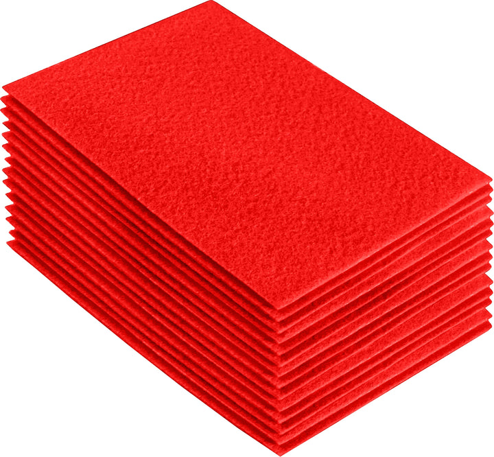 Acrylic Felt Craft Sheet Packs | Hot Orange A23 - FabricLA.com