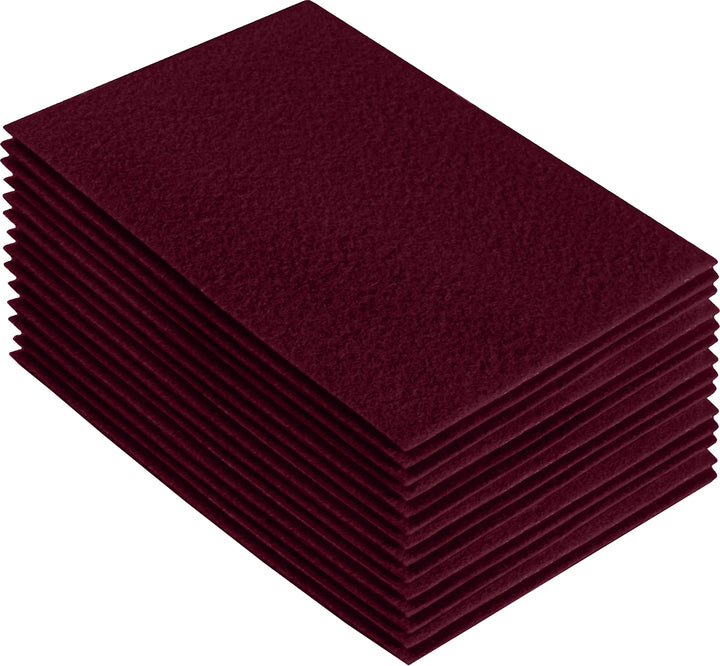 Acrylic Felt Craft Sheet Packs | Burgundy A27 - FabricLA.com