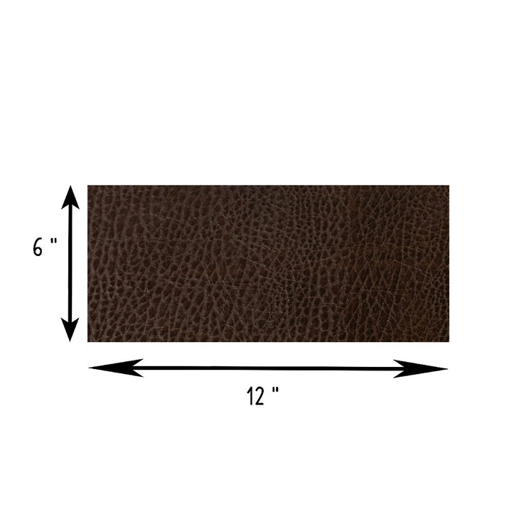 Genuine Leather Tooling & Crafting Sheets | Full Grain Cowhide (3.20mm) | Arizona Brown - FabricLA.com