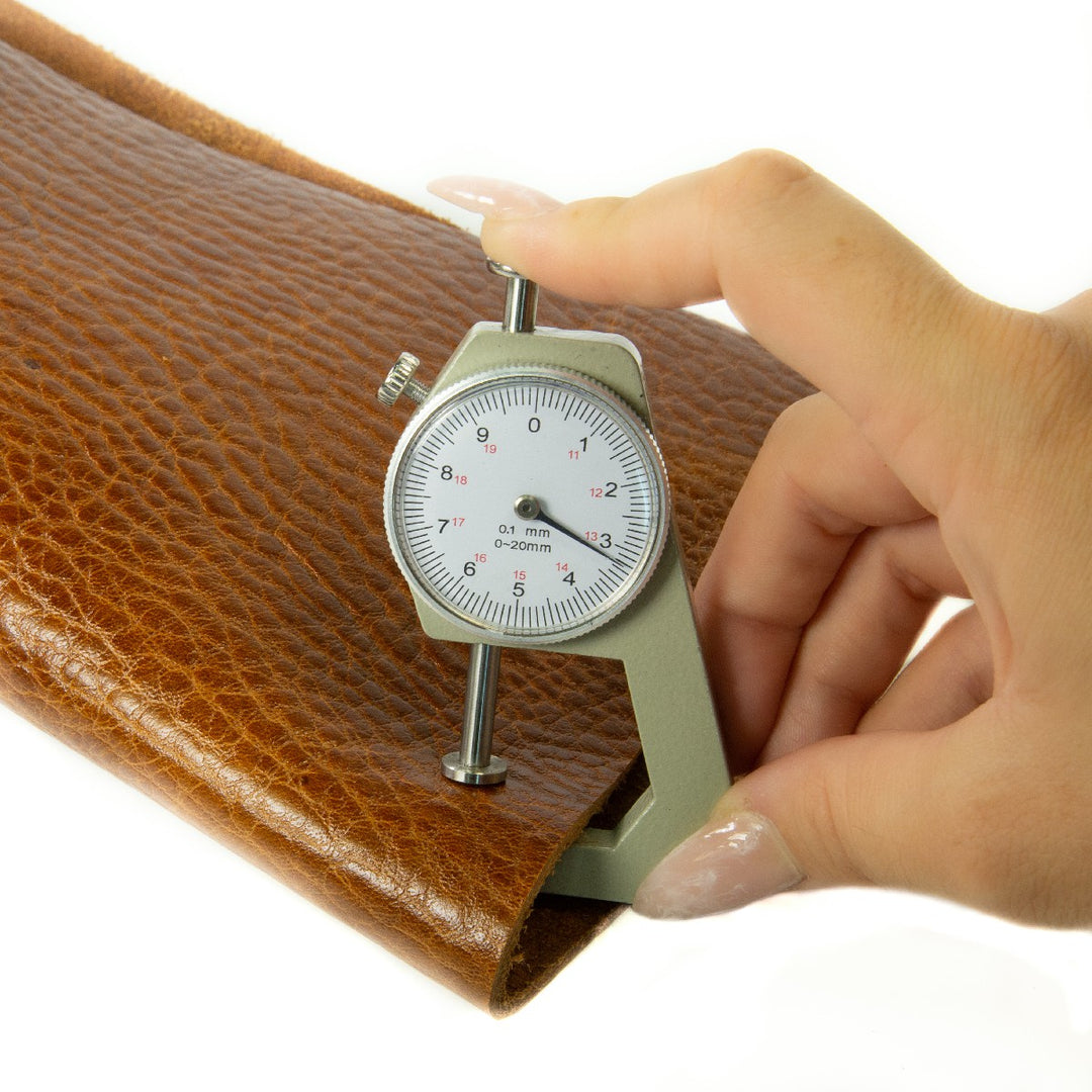 Genuine Leather Tooling and Crafting Sheets | Heavy Duty Full Grain Cowhide (3.00mm) | Arizona Cognac - FabricLA.com