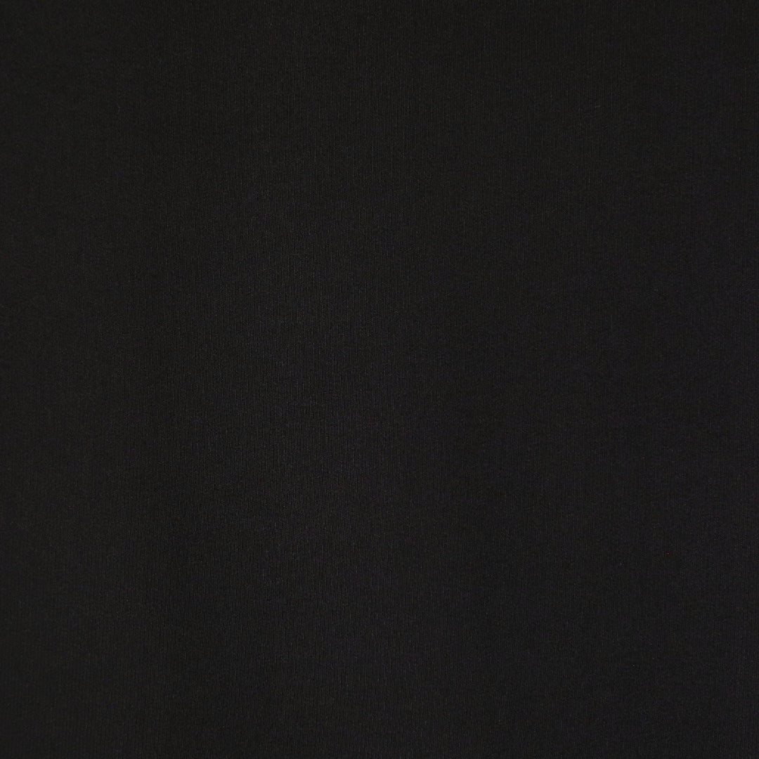 ITY Polyester Spandex Fabric | Black - FabricLA.com