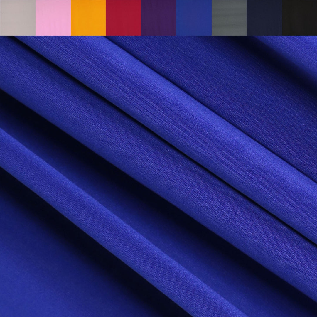 ITY Polyester Spandex Fabric | Royal Blue - FabricLA.com