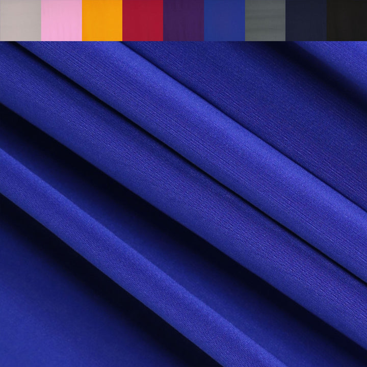 ITY Polyester Spandex Fabric | Royal Blue - FabricLA.com