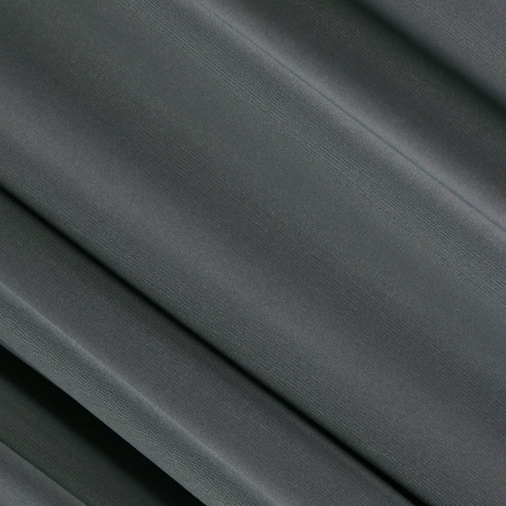 ITY Polyester Spandex Fabric | Charcoal - FabricLA.com