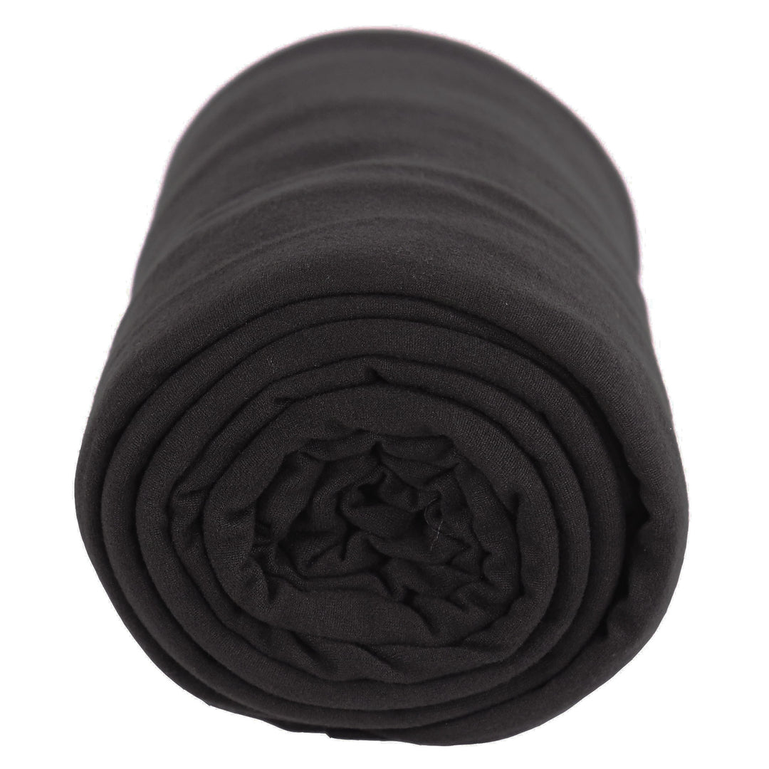 4-way stretch demo – DTY DBP knit Black
