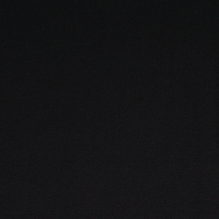 FabricLA DTY Double Brushed Polyester Spandex Knit Fabric | Black - FabricLA.com