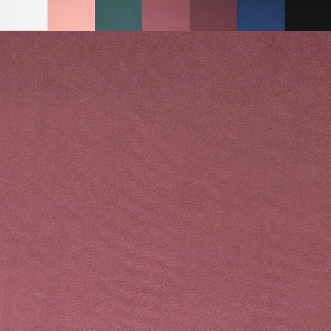 FabricLA DTY Double Brushed Polyester Spandex Knit Fabric | Mauve - FabricLA.com