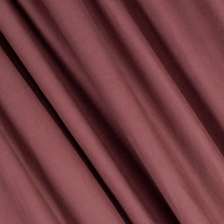 FabricLA DTY Double Brushed Polyester Spandex Knit Fabric | Mauve - FabricLA.com