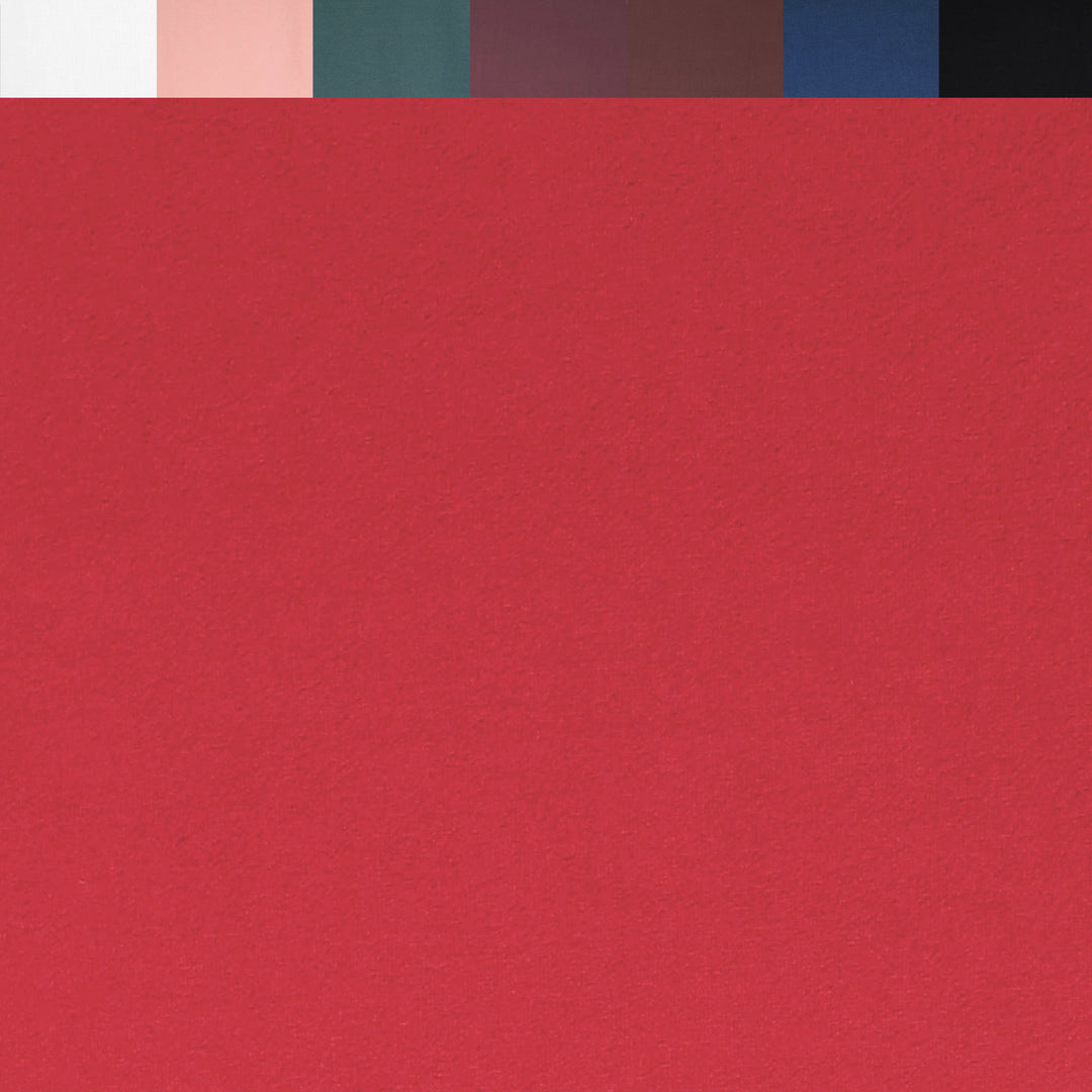 FabricLA DTY Double Brushed Polyester Spandex Knit Fabric | Red - FabricLA.com