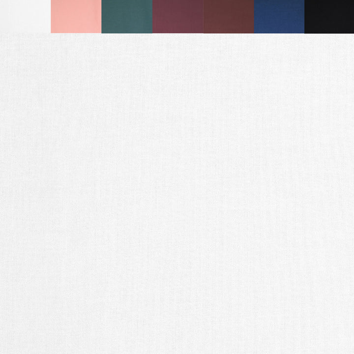 DTY double brushed poly spandex knit fabric in White – yard view
