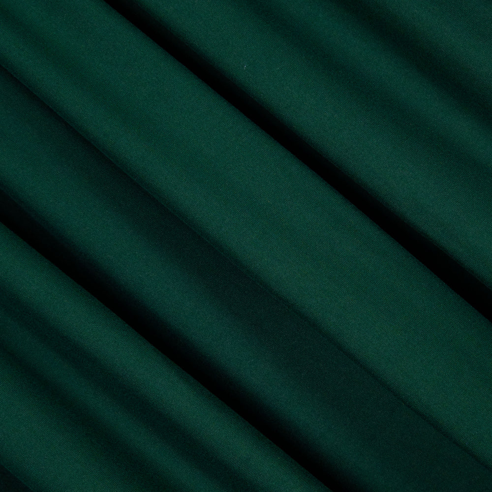 FabricLA DTY Double Brushed Polyester Spandex Knit Fabric | Hunter Green - FabricLA.com